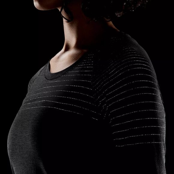 Lululemon 3 T-Shirt Bundle Sculpt LS, Sculpt SS, Swiftly LS, Black, Size 8 - Picture 5 of 5